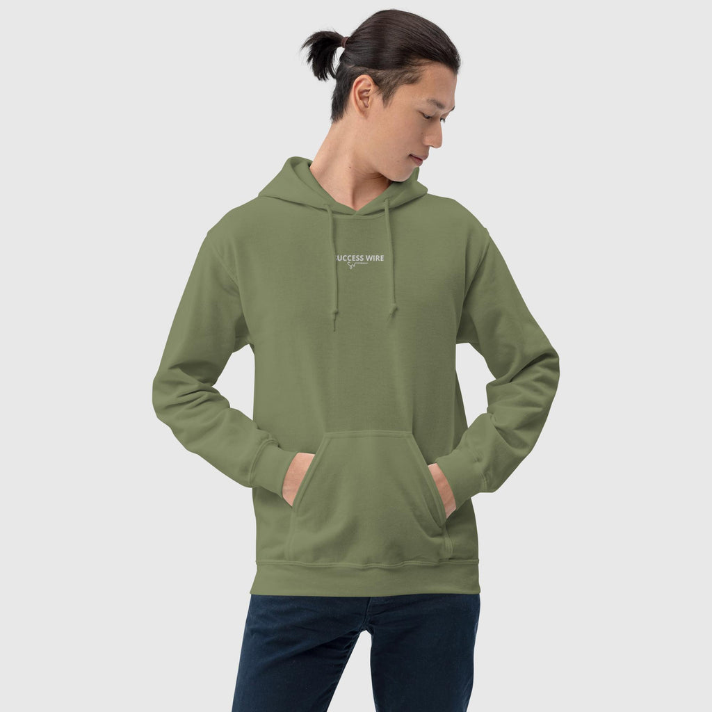 SUCCESS WIRE Signature Sport Embroidered Hoodie for Men (13 Color Variants)