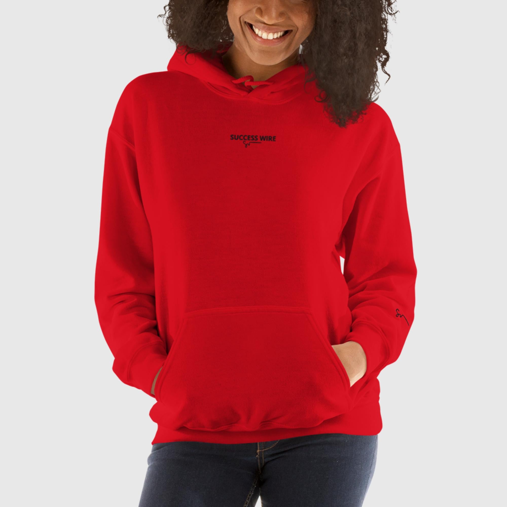 SUCCESS WIRE Signature Sport Embroidered Hoodie for Women (12 Color Variants)