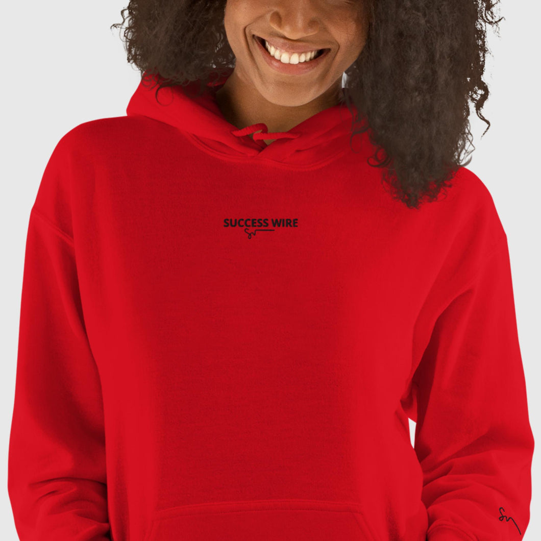 SUCCESS WIRE Signature Sport Embroidered Hoodie for Women (12 Color Variants)