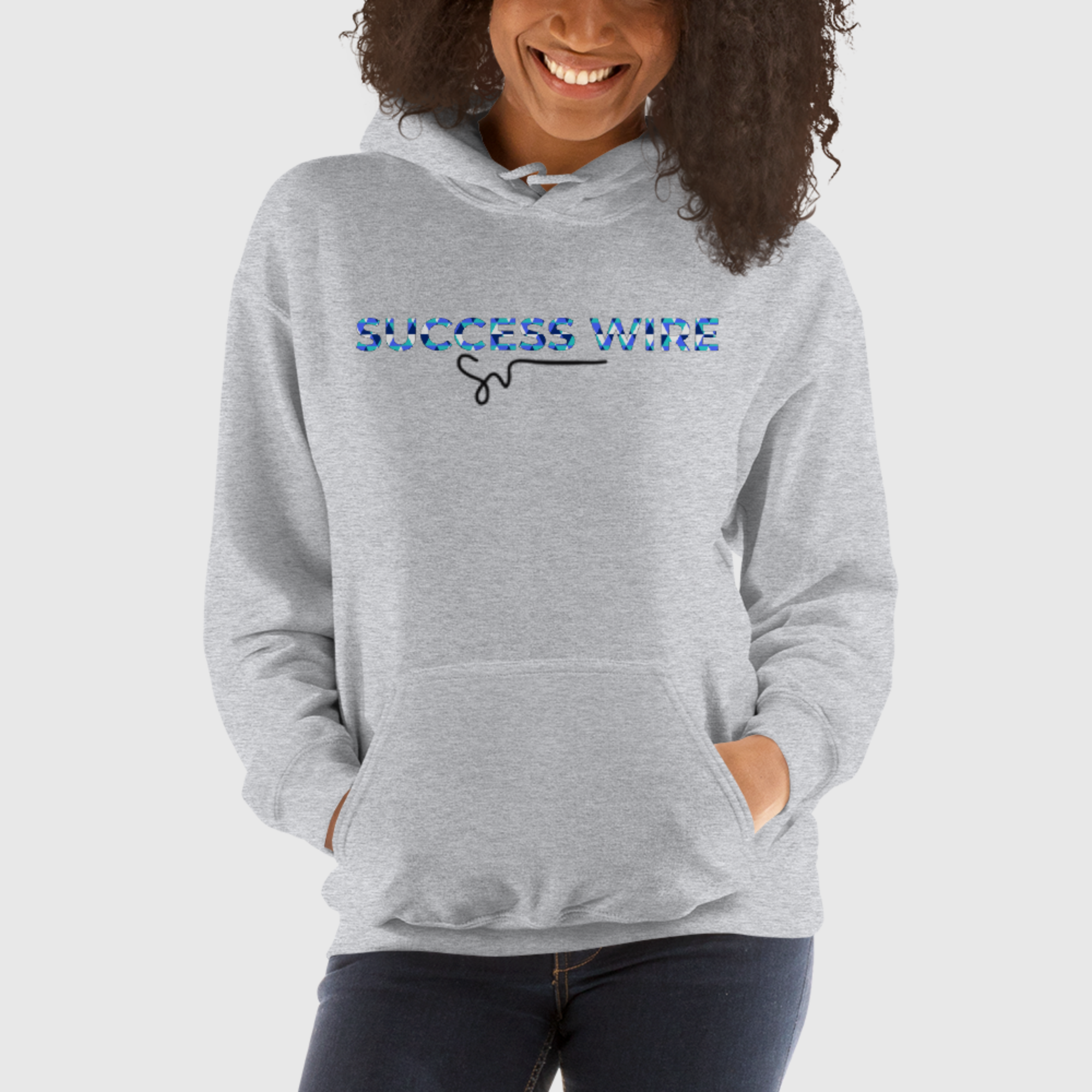SUCCESS WIRE Sportswear Hoodie for Women