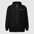 SUCCESS WIRE Heavy Blend Zip Hoodie for Women (Black)