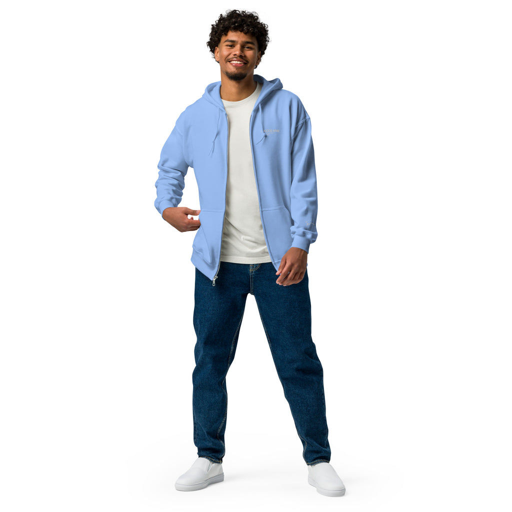 SUCCESS WIRE Heavy Blend Zip Hoodie for Men (7 Color Variants)