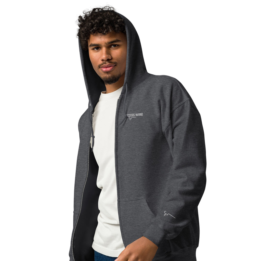SUCCESS WIRE Heavy Blend Zip Hoodie for Men (7 Color Variants)