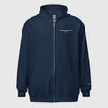 SUCCESS WIRE Heavy Blend Zip Hoodie for Women (Navy Blue)