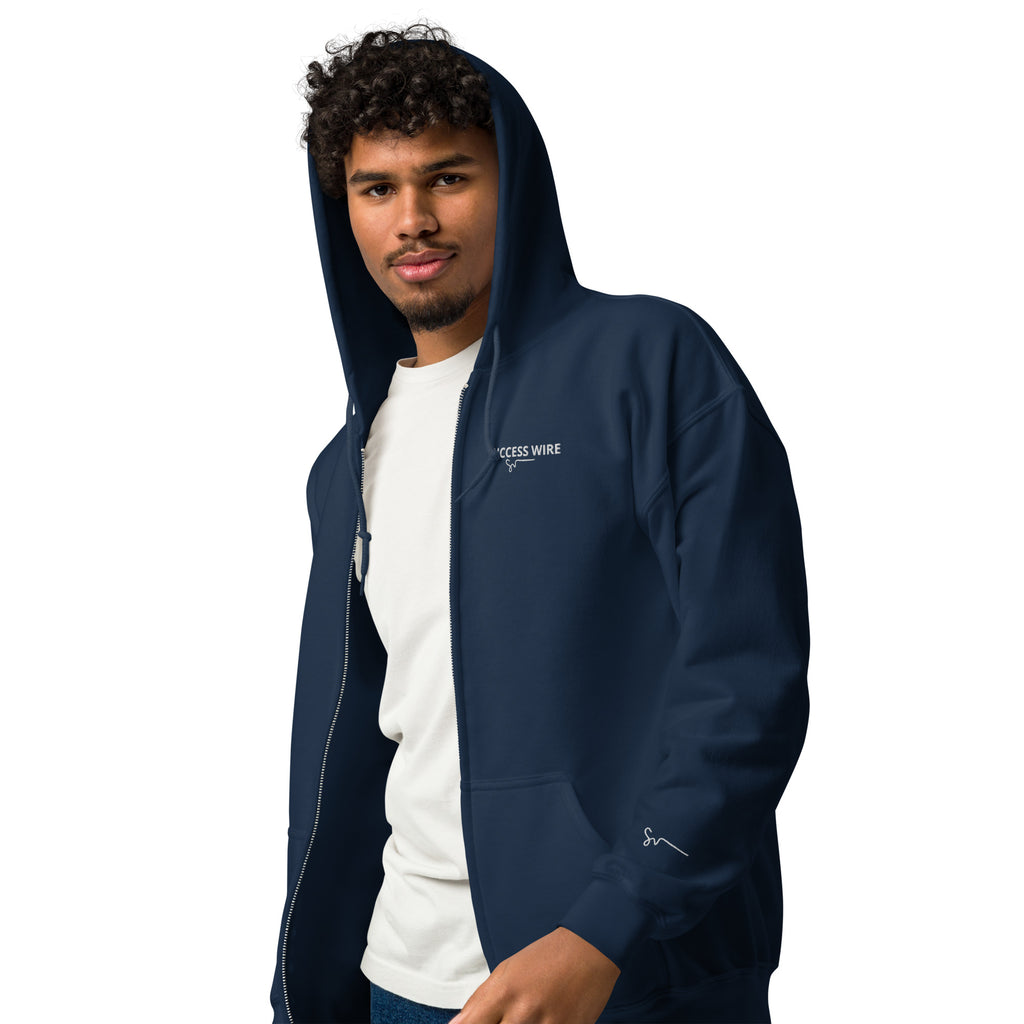 SUCCESS WIRE Heavy Blend Zip Hoodie for Men (7 Color Variants)