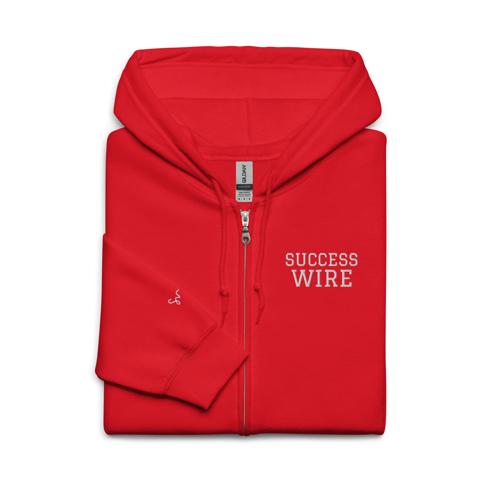 SUCCESS WIRE Elite Heavy Blend Zip Unisex Hoodie for Men and Women (8 Color Variants)