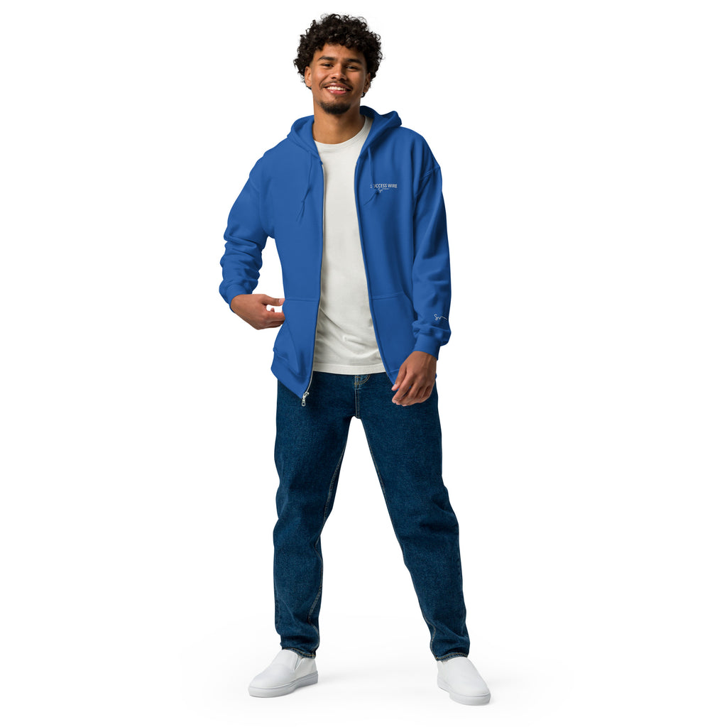 SUCCESS WIRE Heavy Blend Zip Hoodie for Men (7 Color Variants)
