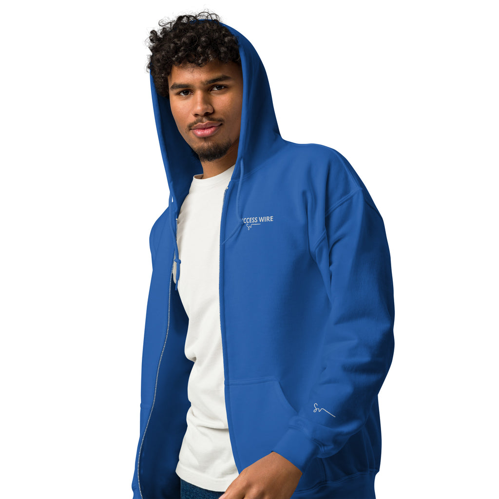 SUCCESS WIRE Heavy Blend Zip Hoodie for Men (7 Color Variants)