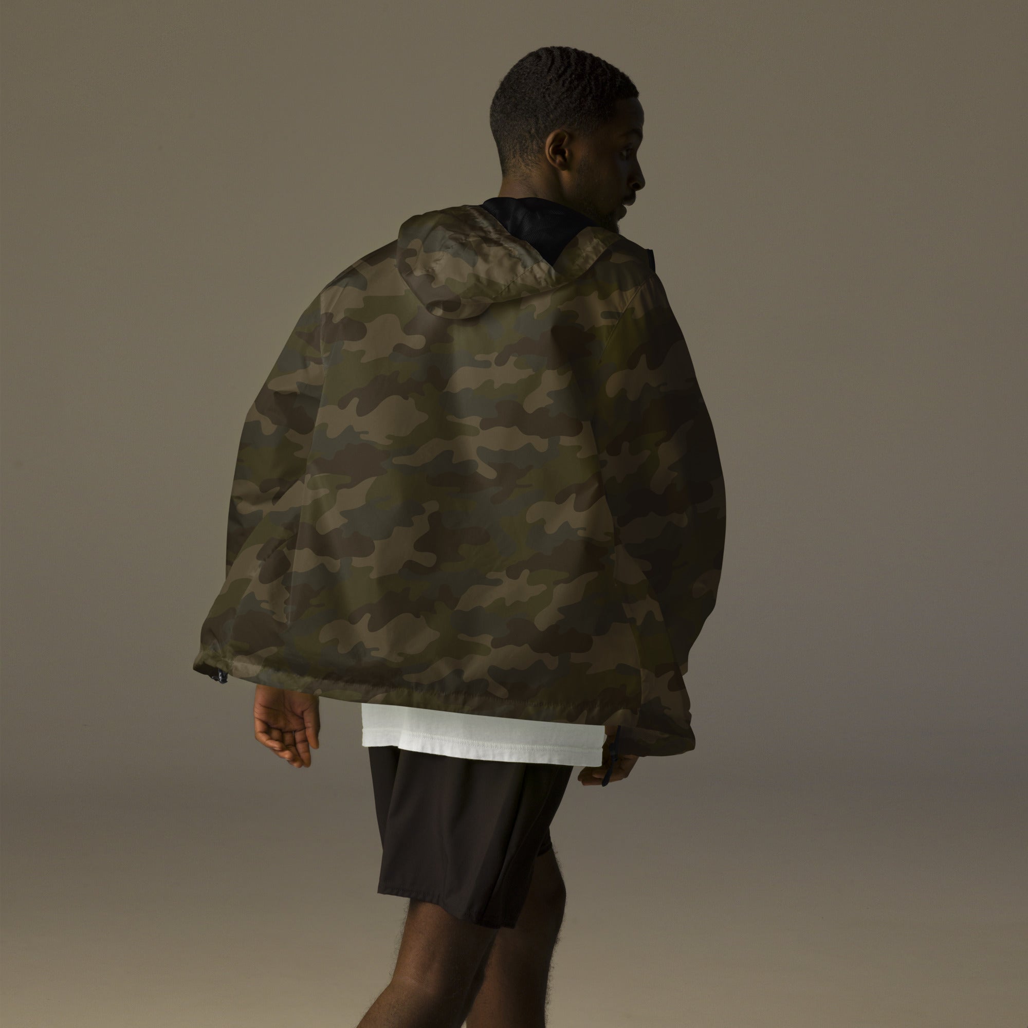 SUCCESS WIRE Unisex "Camouflage World" Windbreaker for Men and Women