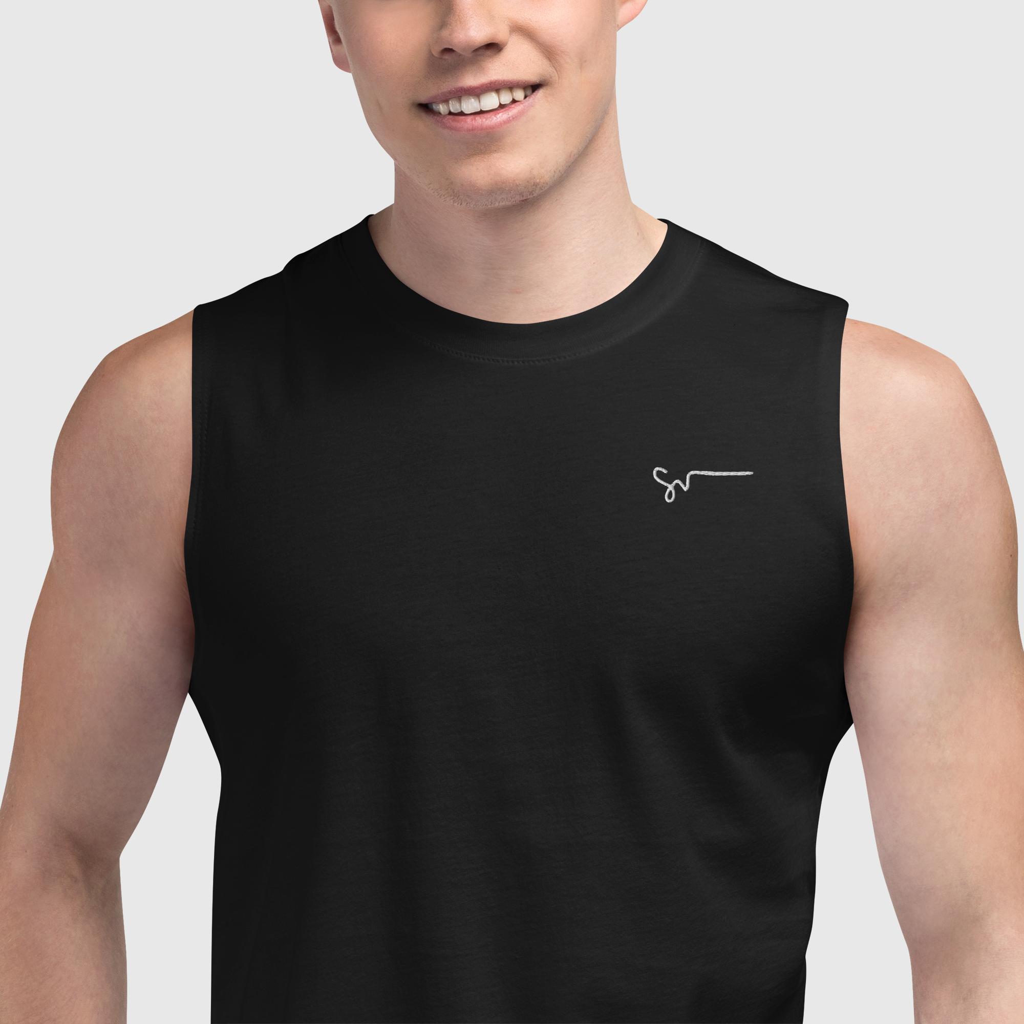 SUCCESS WIRE Extreme Energy Signature Muscle T-Shirt for Men