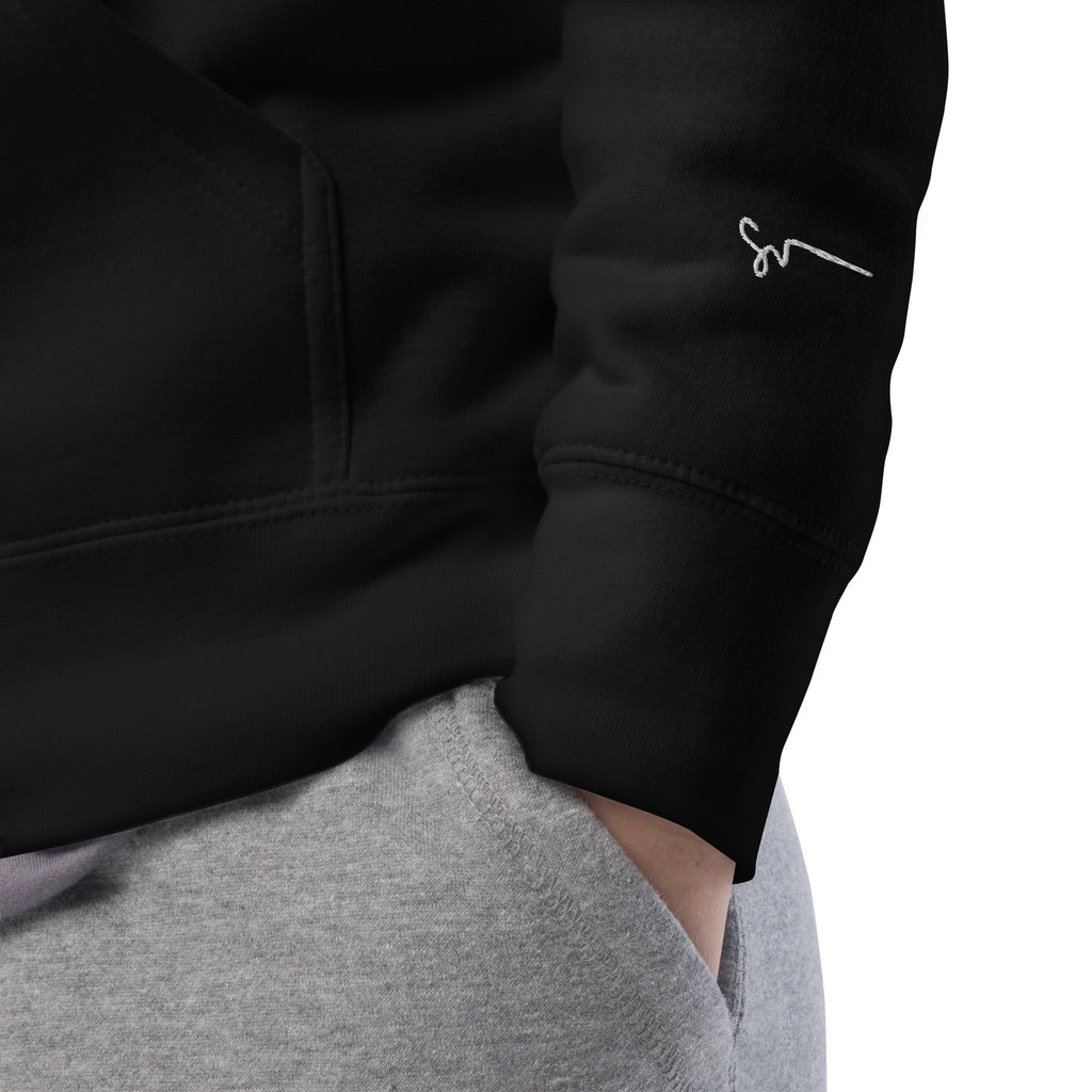 SUCCESS WIRE Embroidered Black/White Logo Hoodie for Women (12 Color Variants)