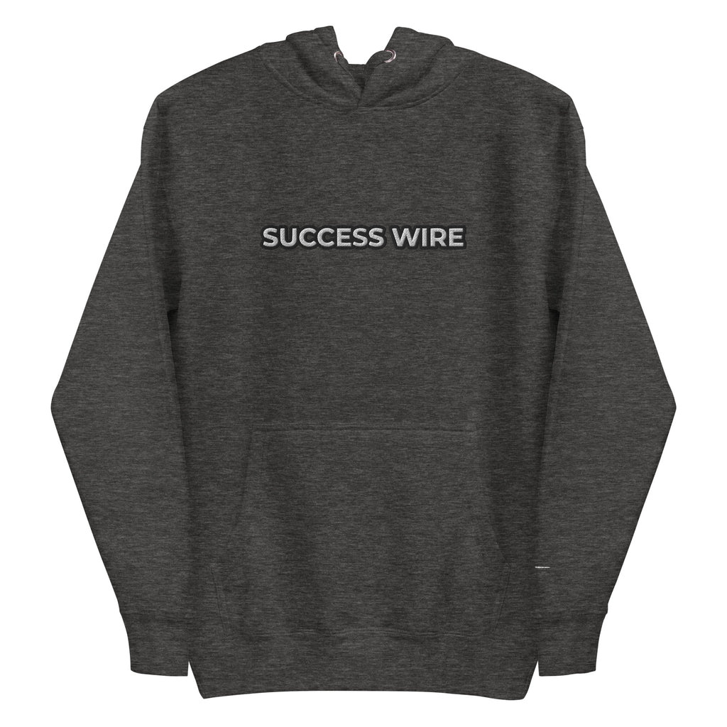 SUCCESS WIRE Embroidered Black/White Logo Hoodie for Women (12 Color Variants)