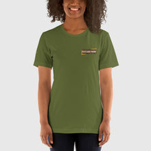 Load image into Gallery viewer, SUCCESS WIRE Unisex Olive/Leopard Signature T-Shirt for Men and for Women
