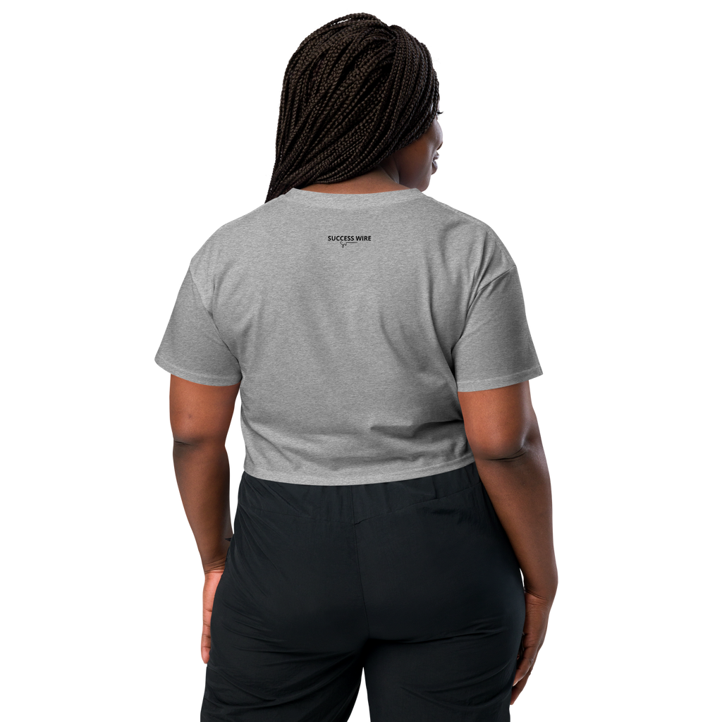 SUCCESS WIRE Embroidered Crop Top for Women (9 Color Variants)