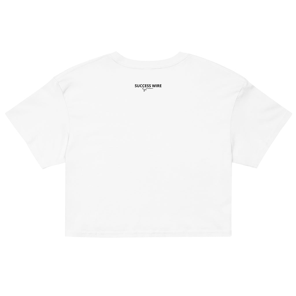 SUCCESS WIRE Embroidered Crop Top for Women (9 Color Variants)