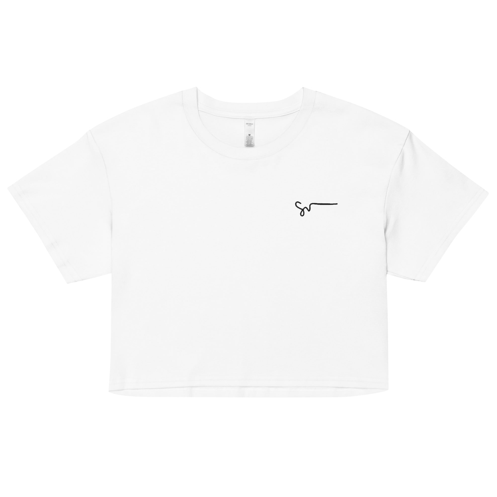 SUCCESS WIRE Embroidered Crop Top for Women (9 Color Variants)