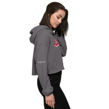 Load image into Gallery viewer, SUCCESS WIRE Love Vibes Crop Hoodie for Women
