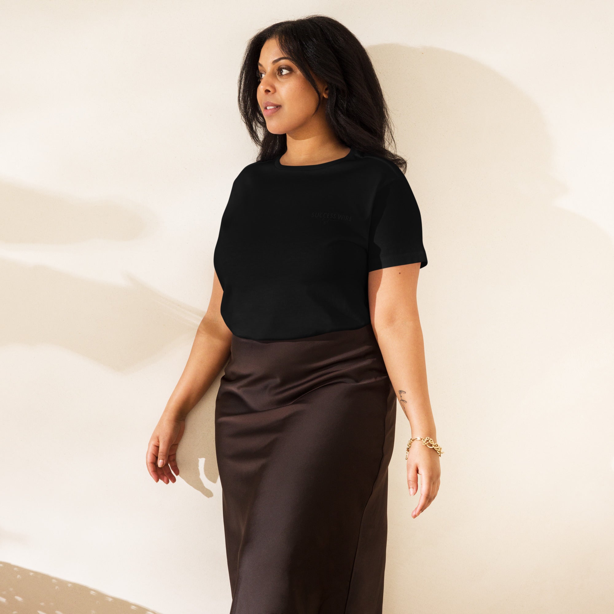 SUCCESS WIRE High-Waisted T-shirt for Women (6 Color Variants)