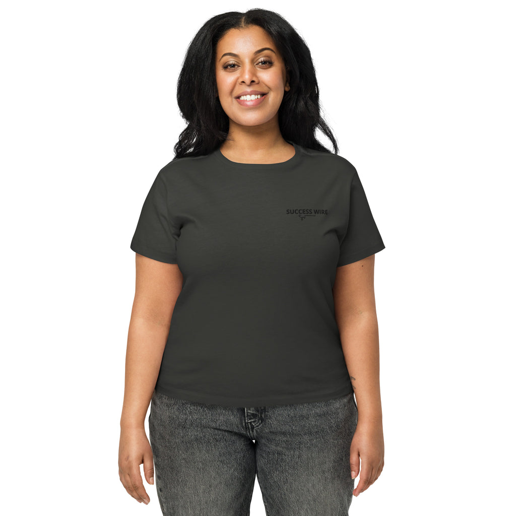 SUCCESS WIRE High-Waisted T-shirt for Women (6 Color Variants)