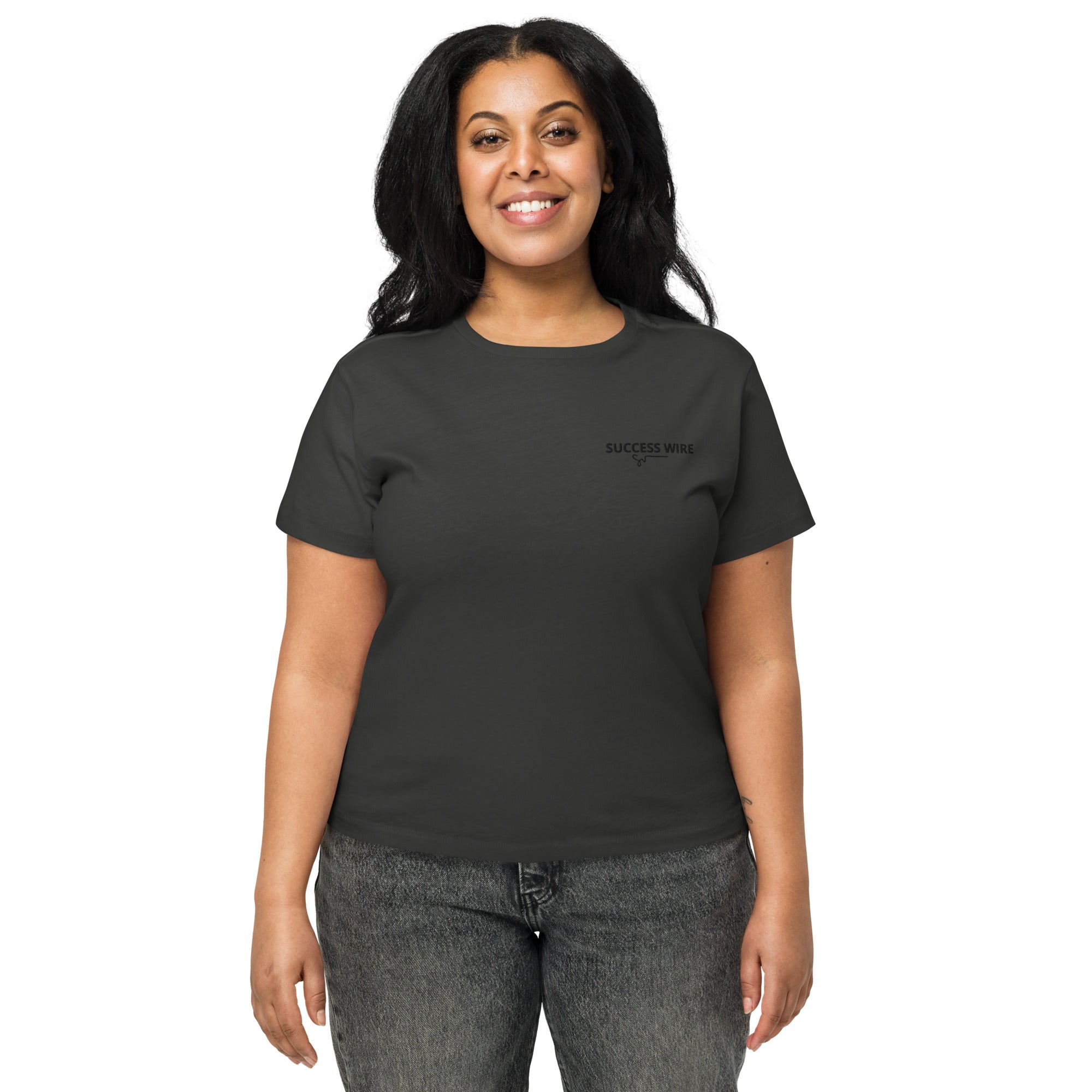 SUCCESS WIRE High-Waisted T-shirt for Women (6 Color Variants)