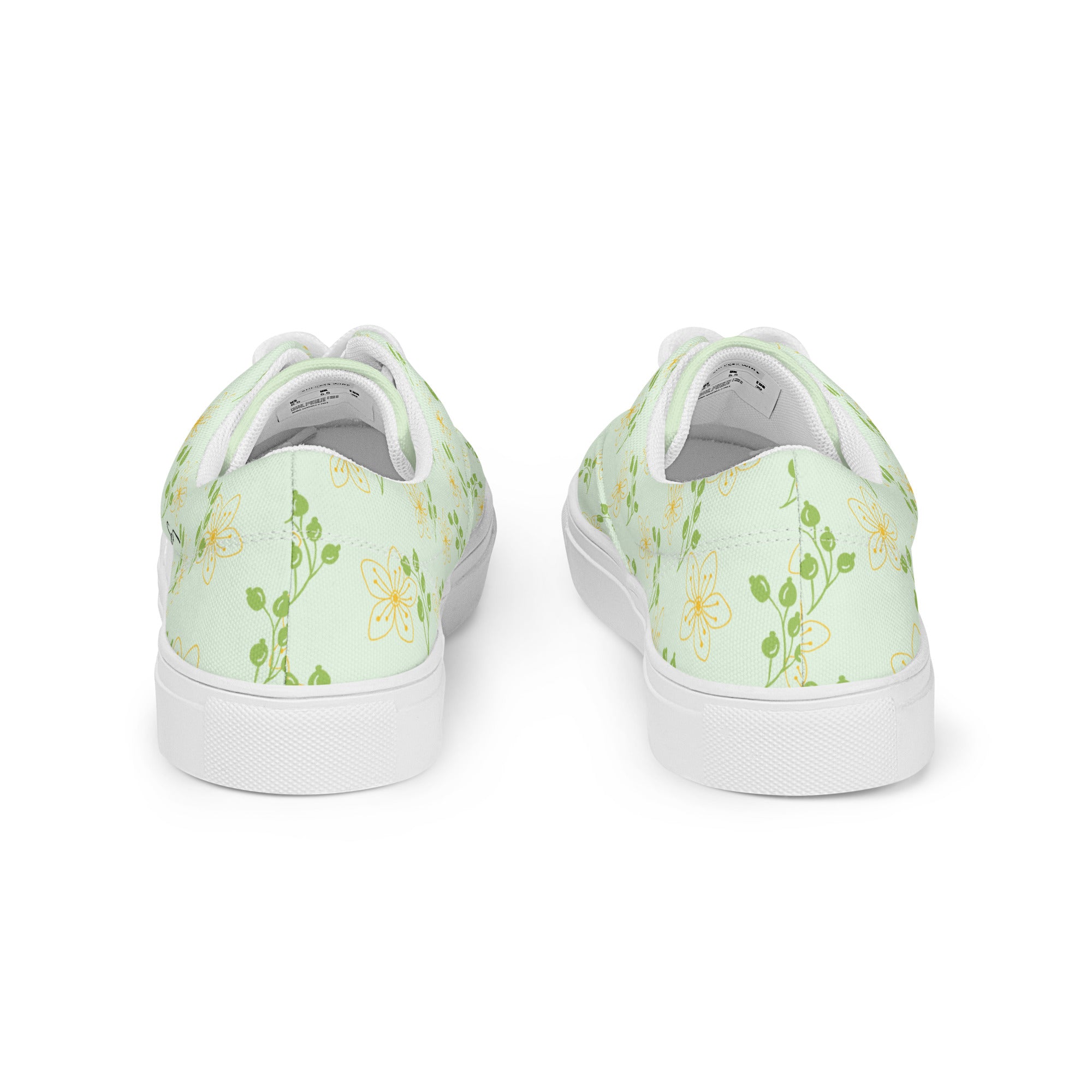 SUCCESS WIRE Blooming Dreams Lace-up Canvas Shoes for Women