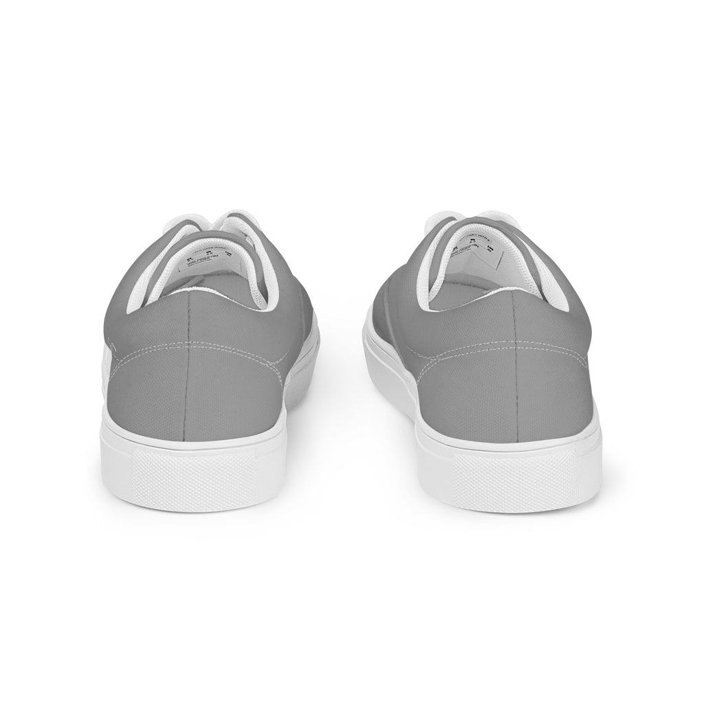 SUCCESS WIRE Classic Lace-up Canvas Shoes for Women - Nobel Gray