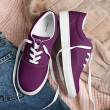 Load image into Gallery viewer, SUCCESS WIRE Classic Lace-up Canvas Shoes for Women - Tyrian Purple
