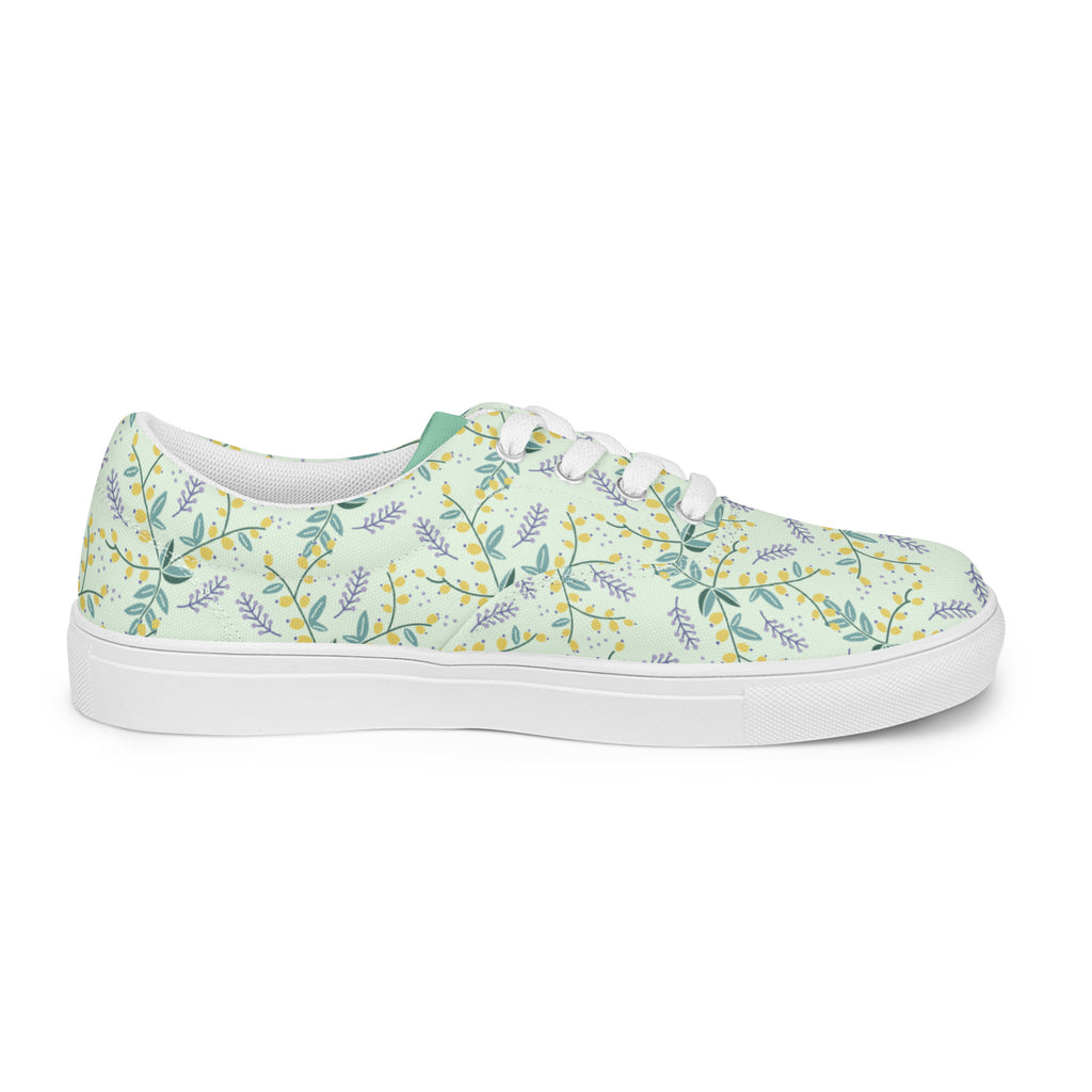 SUCCESS WIRE Lively Dreams Lace-up Canvas Shoes for Women