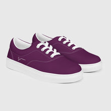 Load image into Gallery viewer, SUCCESS WIRE Classic Lace-up Canvas Shoes for Women - Tyrian Purple
