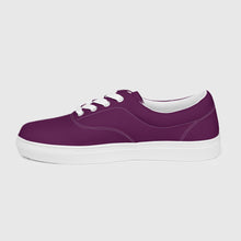 Load image into Gallery viewer, SUCCESS WIRE Classic Lace-up Canvas Shoes for Women - Tyrian Purple
