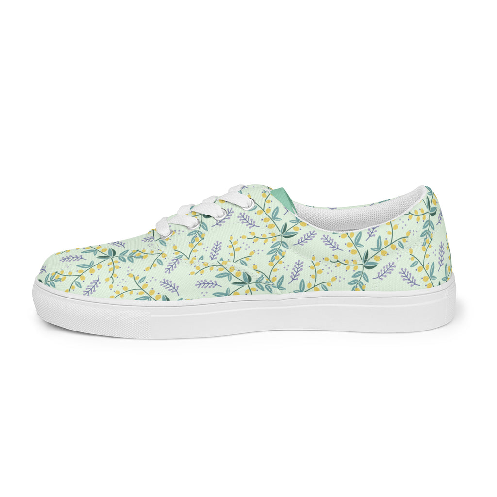 SUCCESS WIRE Lively Dreams Lace-up Canvas Shoes for Women
