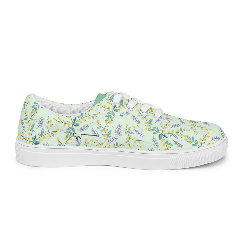 SUCCESS WIRE Lively Dreams Lace-up Canvas Shoes for Women