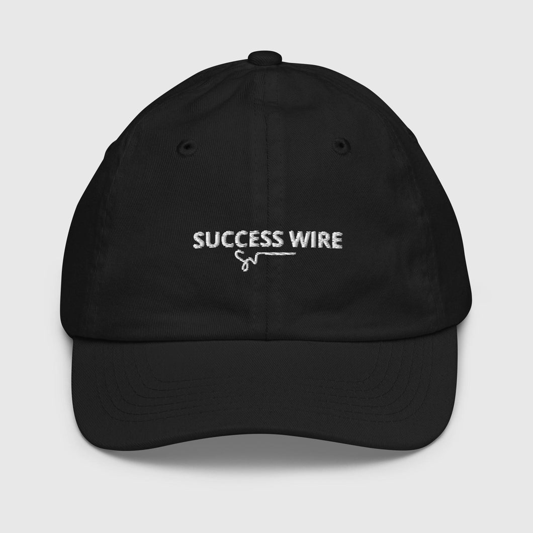 SUCCESS WIRE Kids Classic Baseball Cap (9 Color Variants)