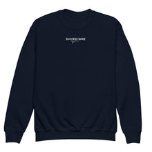 Load image into Gallery viewer, SUCCESS WIRE Unisex Embroidered Crewneck Sweatshirt for Big Kids (XS-XL) (7 Color Variants)
